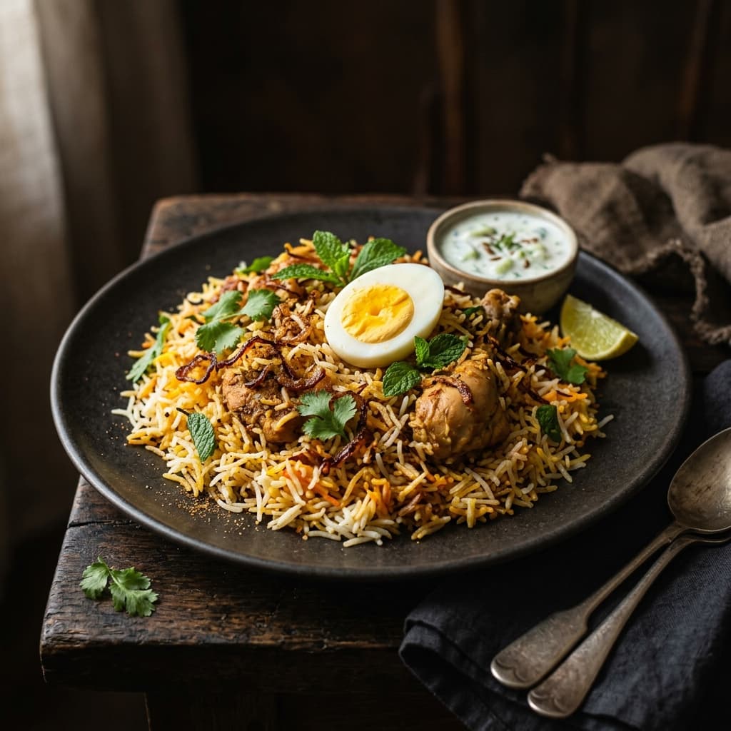 1+1 Chicken Biryani Deal at Salem SK Biryani - Best biryani in Salem